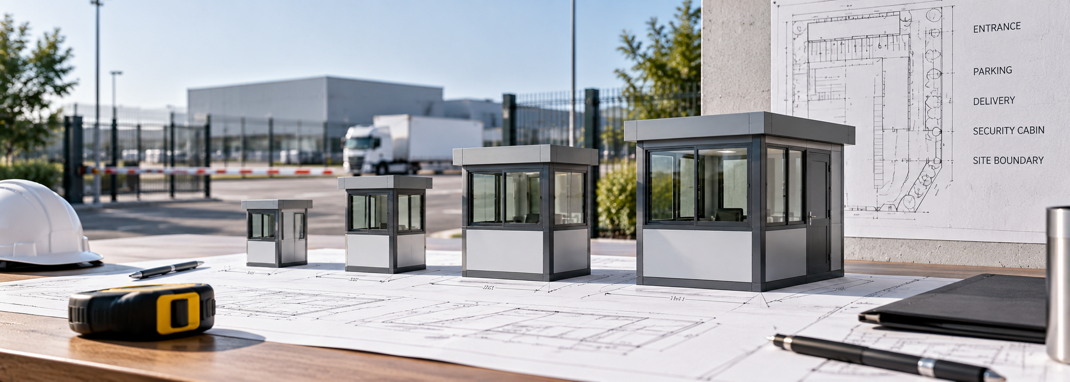 What Size Security Cabin Do You Need for a UK Site?