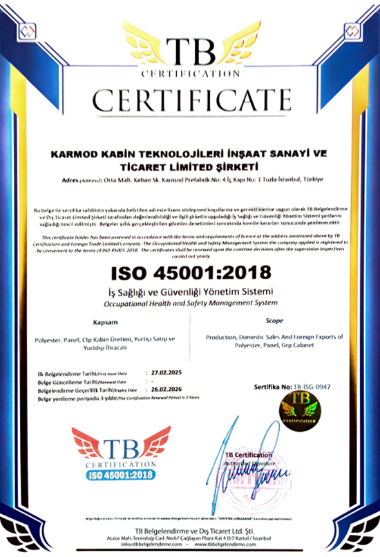 ISO 45001:2018