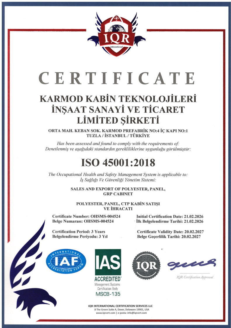 ISO 45001:2018