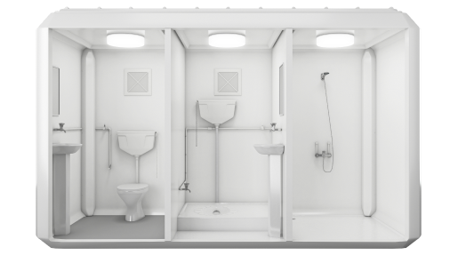 Polyester WC Cabin