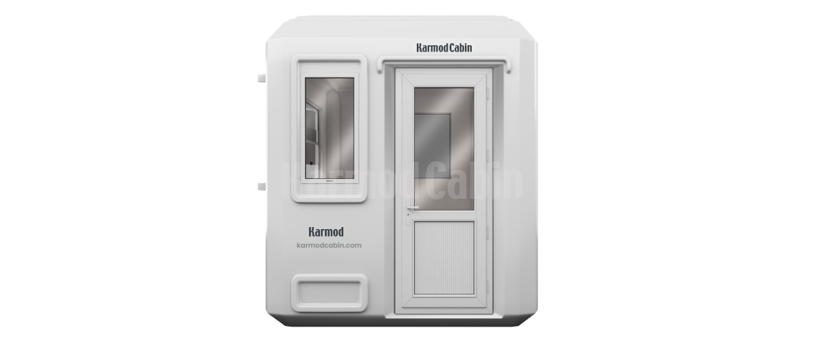Cabină modulară GRP Kiosk 4