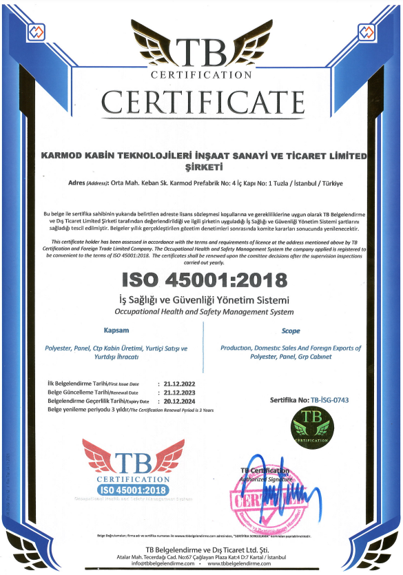 ISO 45001:2018