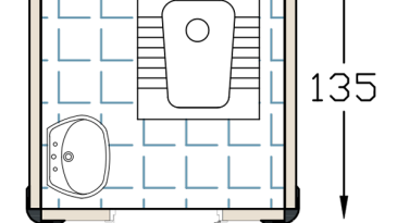 135 135 Panel Cabin Toilet Floor Stone Plan Thumb