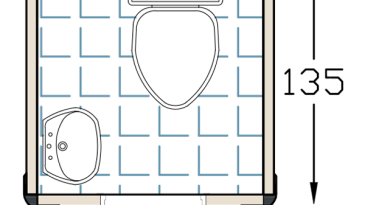 135 135 Panel Cabin Toilet Plan Thumb