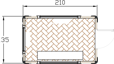 135 210 Panel Cabin Plan Thumb