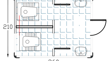 210 260 Panel Cabin 2 Toilet Floor Stone Plan Models Thumb