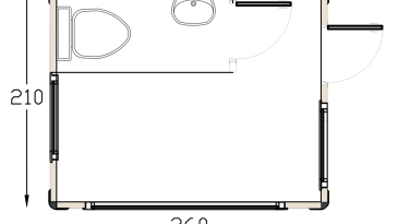 210 260 Panel Cabin Right Toilet Right Toilet Plan Thumb