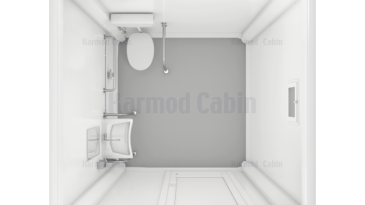 215 215 Polyester Disabled Toilet Cabin Cover Gallery 4 Thumb