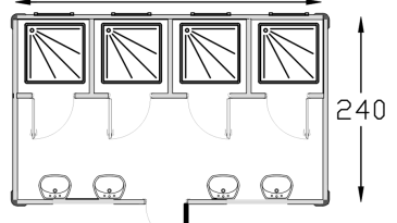 240 400 Eco Container Shower Plan Thumb