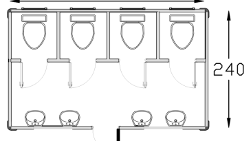 240 400 Eco Container Wc Toilet Plan Thumb