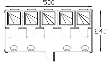 240 500 Eco Container Shower Plan Thumb