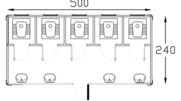 240 500 Eco Container Wc Floor Stone Plan Thumb
