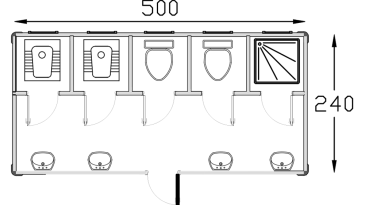 240 500 Eco Container Wc Shower Plan Thumb