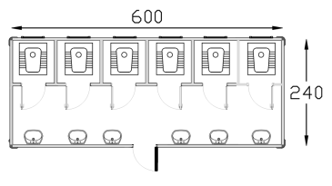240 600 Eco Container WC Floor Stone Plan Thumb