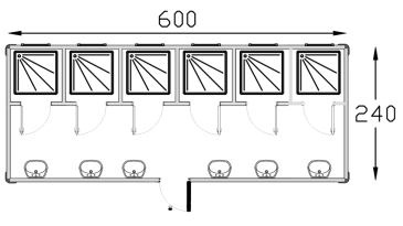 240 600 Eco Container Shower Plan Thumb