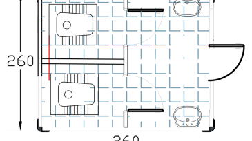 260 260 Panel Cabin 2 Toilet Floor Stone Plan Thumb