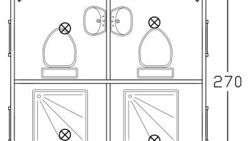 270 270 2 Wc 2 Shower 2 Toilet 2 Shower Plan Image Thumb