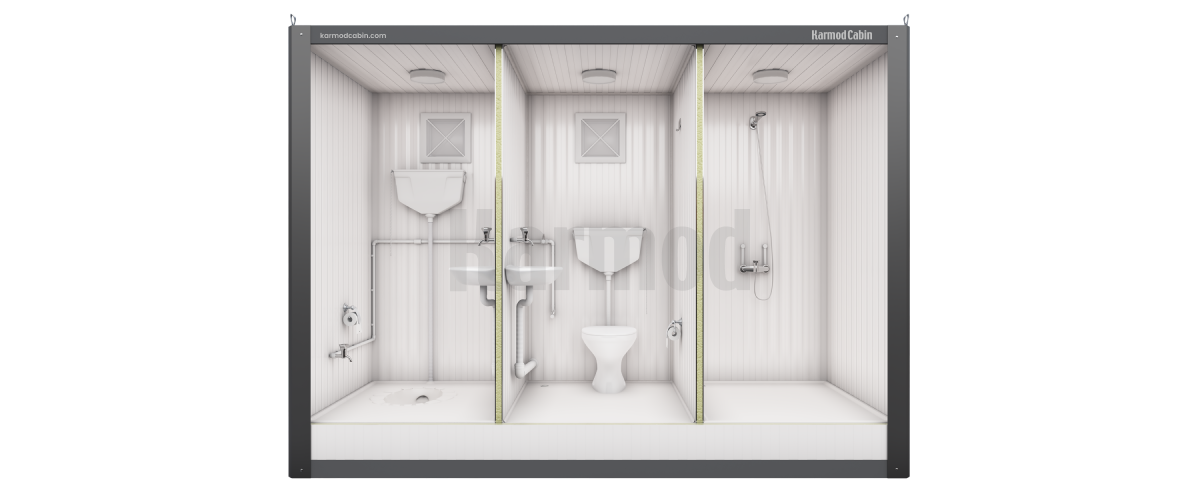 Panel WC Kabine 3