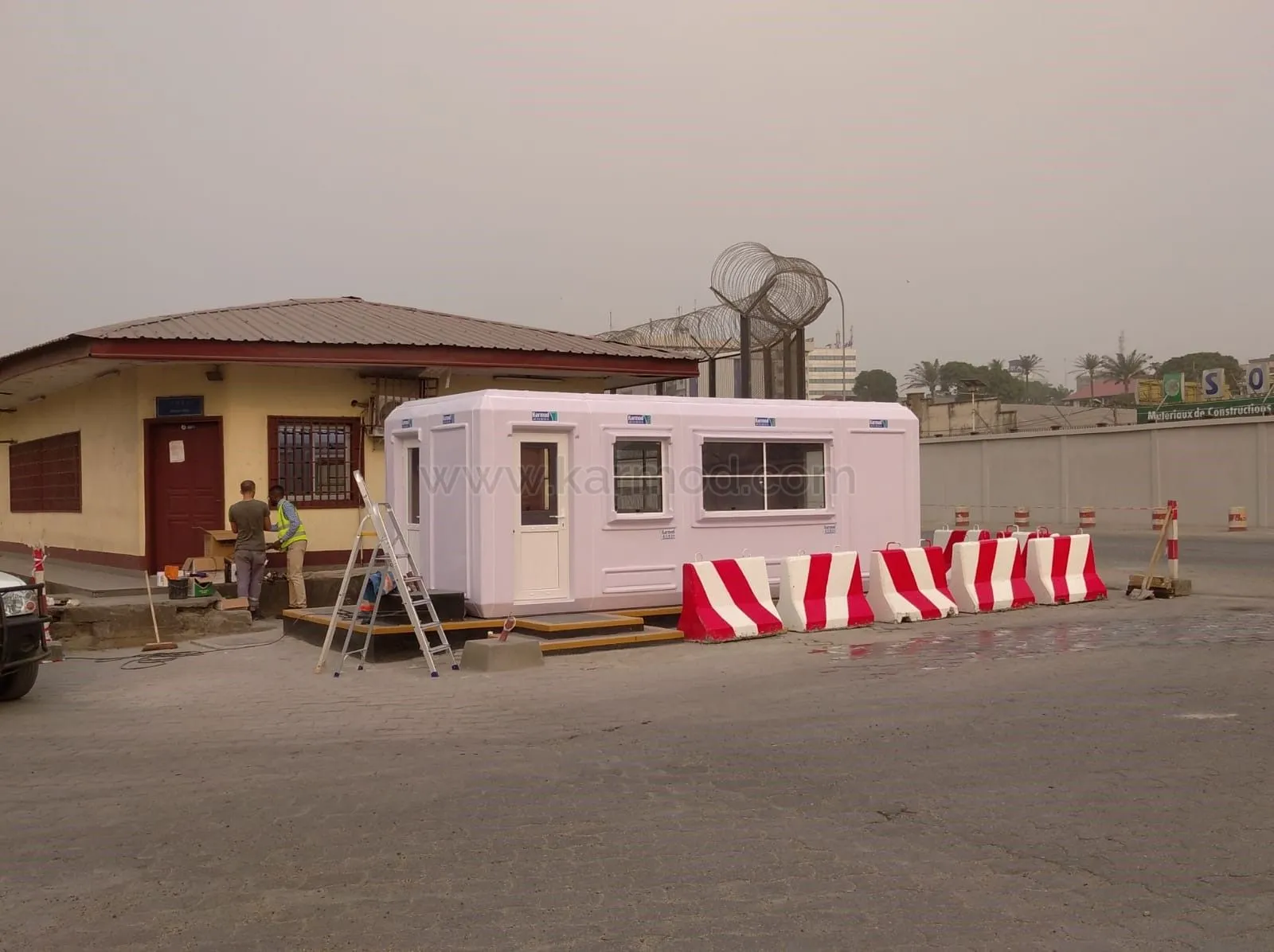 Cameroon Customs Check Point And Security Cabinets 72902
