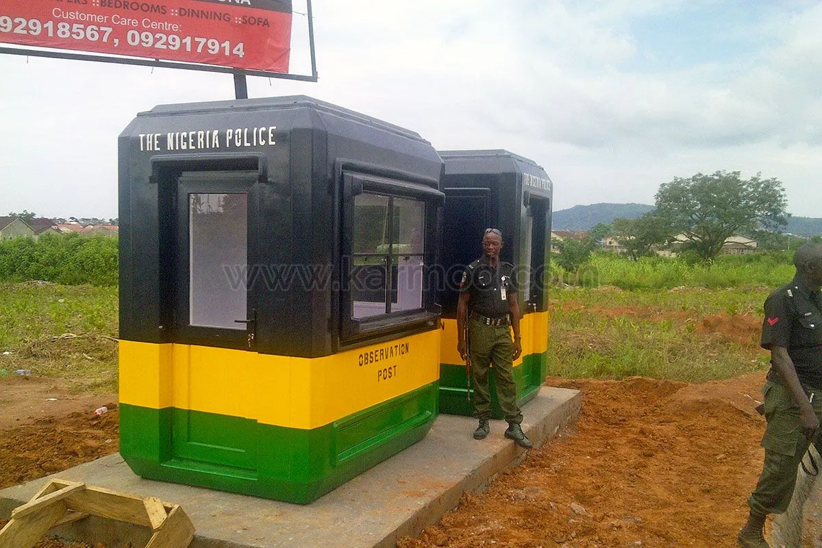 Security Booths For Cops In Nigeria 94102 2