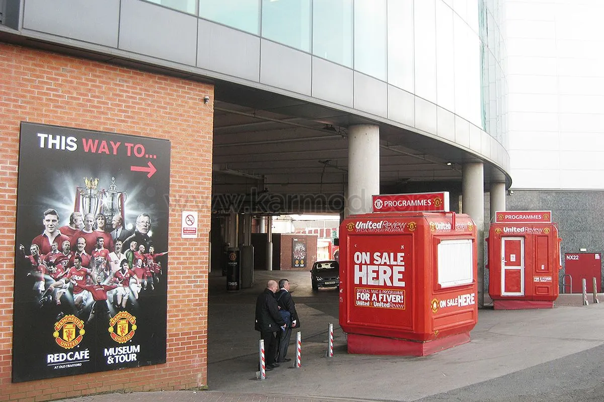 Ticket Sales Kiosks For Manchester United Product Sales Stores 63660